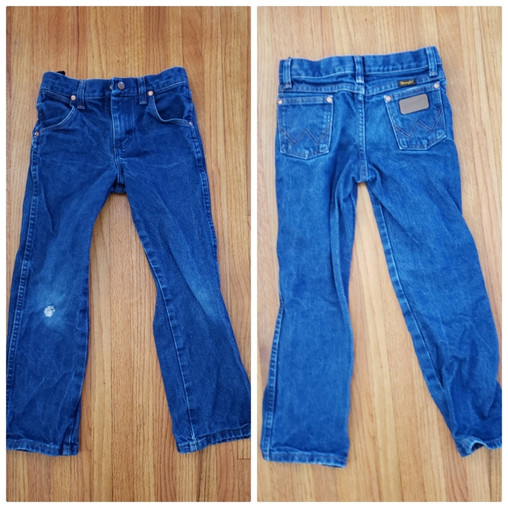 Cowboy cut Wrangler youth 7